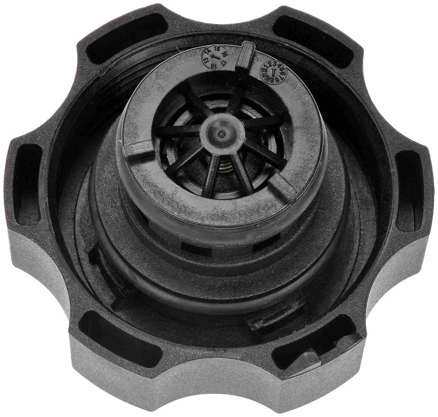 Dorman - HELP Engine Coolant Reservoir Cap  top view frsport 54218