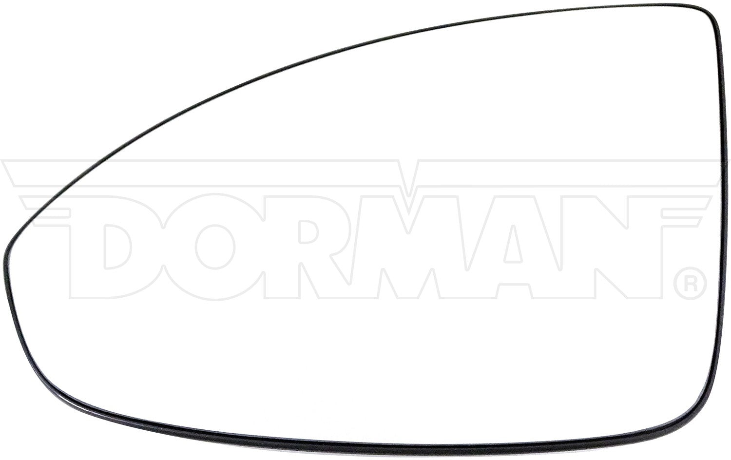 Dorman - HELP Door Mirror Glass  top view frsport 55035