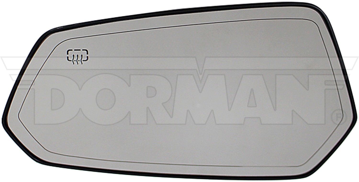 Dorman - HELP Door Mirror Glass  top view frsport 56189