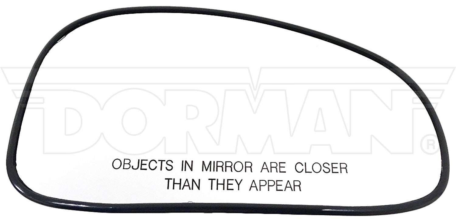 Dorman - HELP Door Mirror Glass  top view frsport 56683