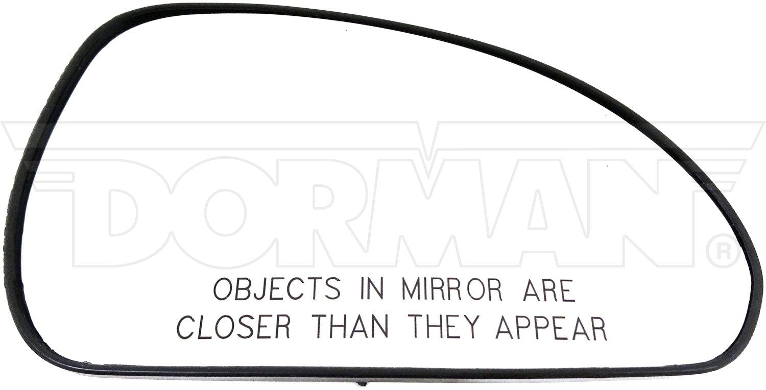 Dorman - HELP Door Mirror Glass  top view frsport 56747