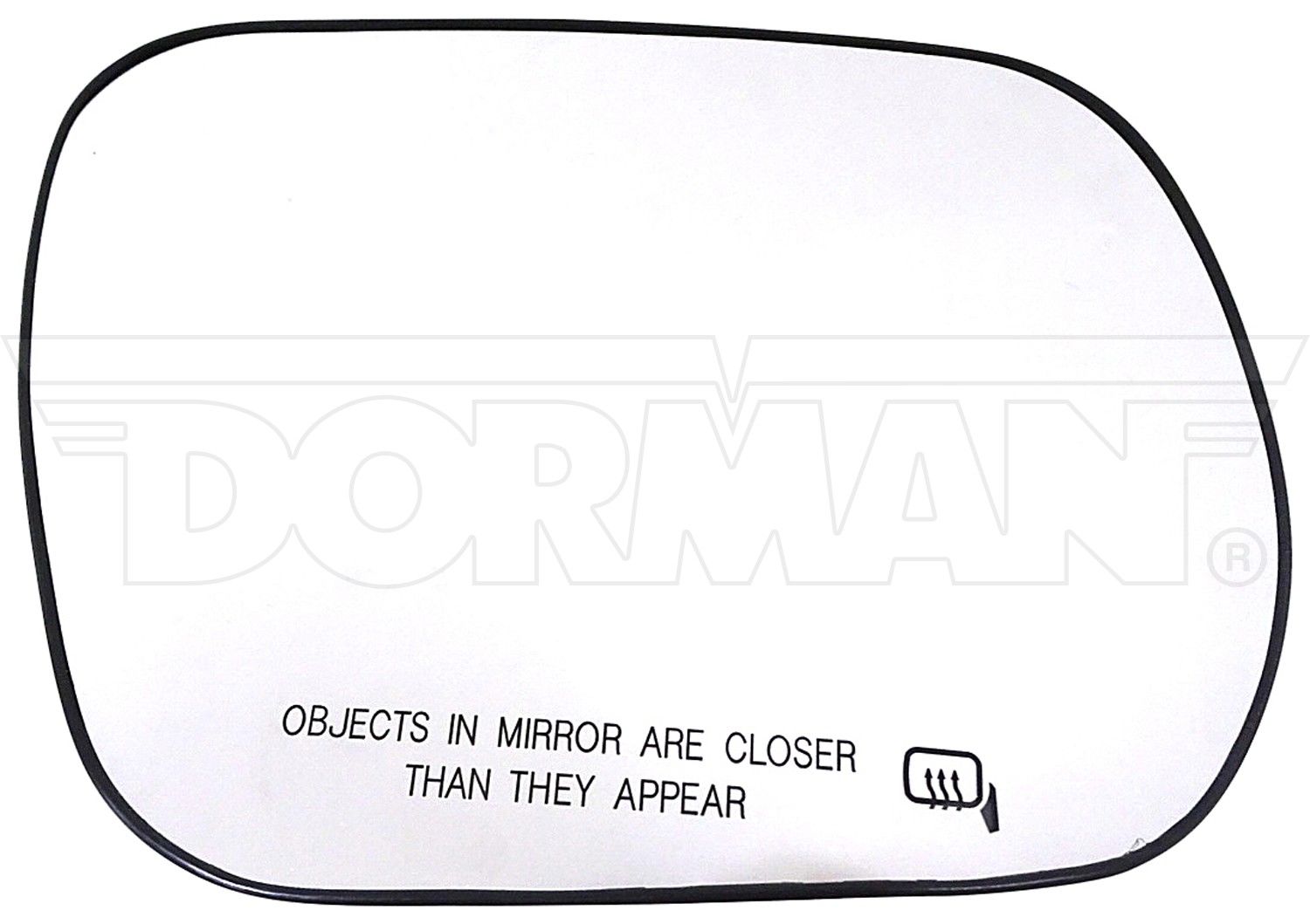 Dorman - HELP Door Mirror Glass  top view frsport 56804