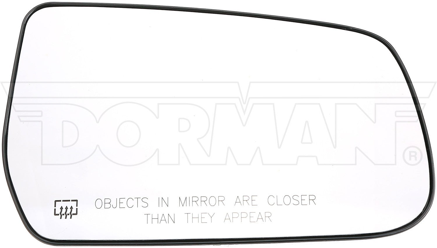 Dorman - HELP Door Mirror Glass  top view frsport 56969