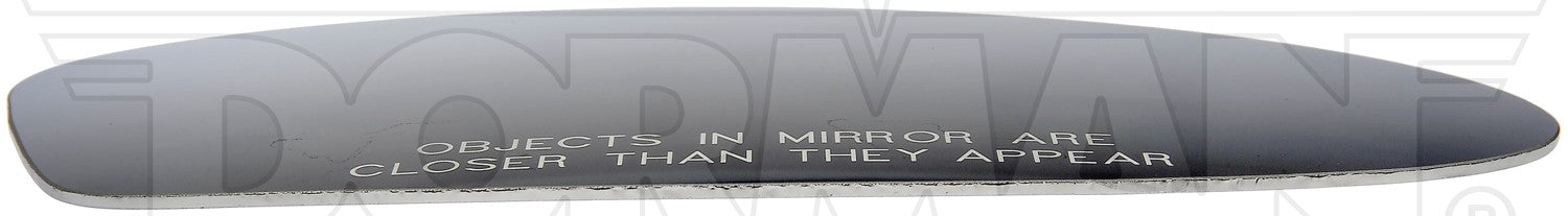 Dorman - HELP Door Mirror Glass  top view frsport 57043