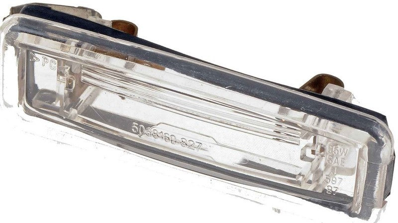 Dorman - HELP License Plate Light Lens  top view frsport 68160