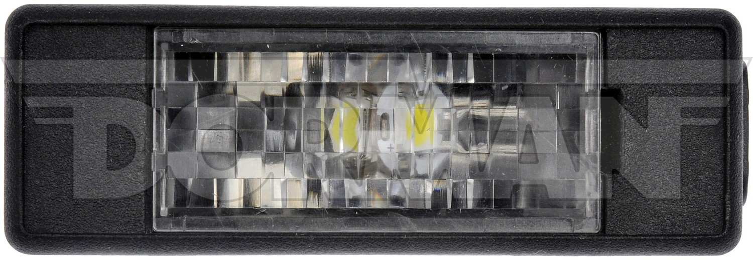 Dorman - HELP License Plate Light Lens  top view frsport 68178