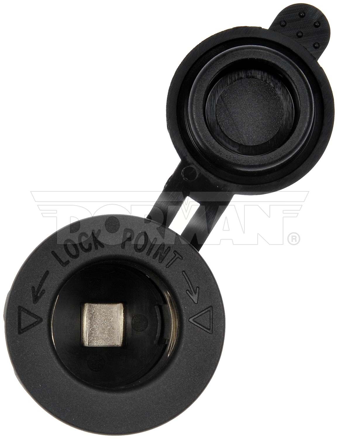 Dorman - HELP 12 Volt Accessory Power Outlet Socket  top view frsport 84623