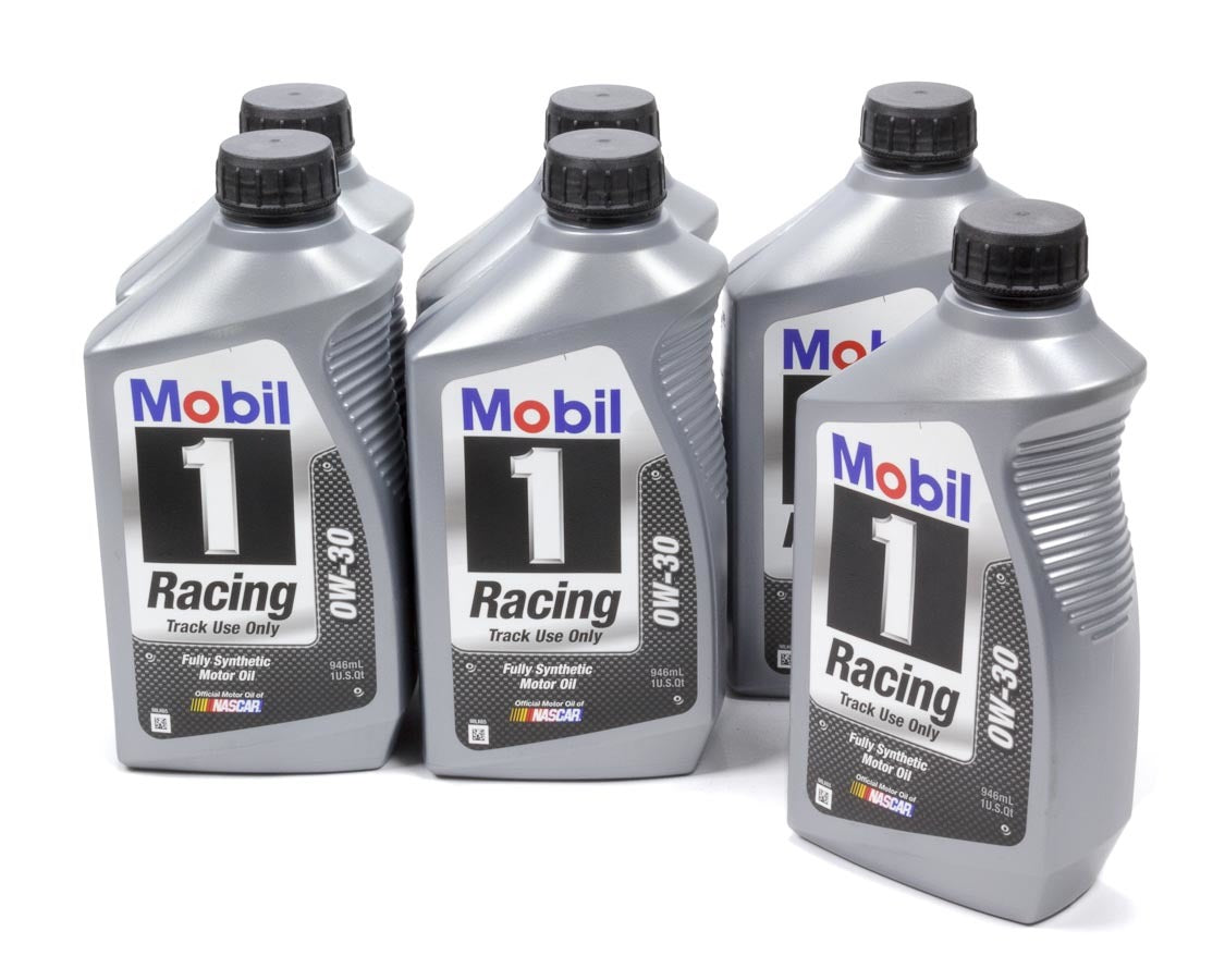 Mobil 1 0w30 Racing Oil Case 6x1 Qt MOB102622