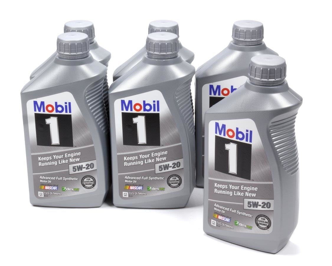 Mobil 1 5w20 Synthetic Oil 6x1 Qt Dexos MOB103008