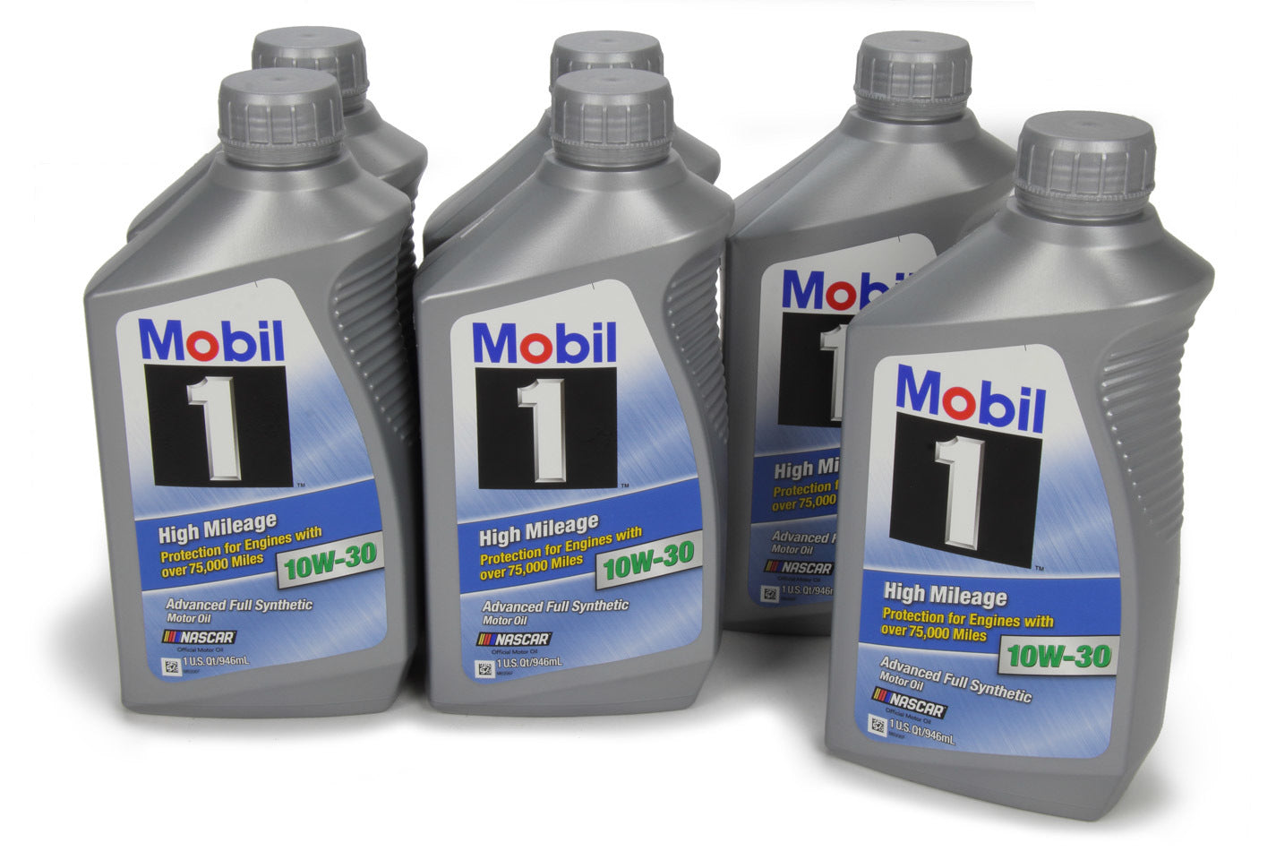Mobil 1 10w30 High Mileage Oil Case 6x1Qt Bottles MOB103535