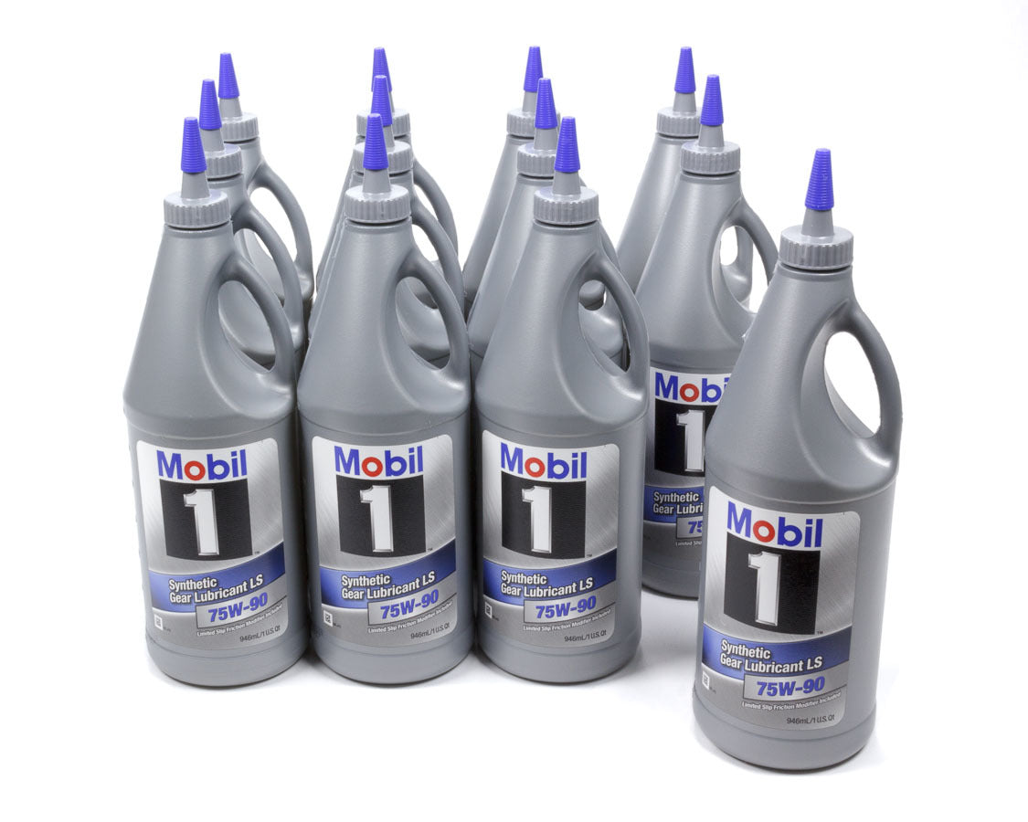 Mobil 1 75w90 Gear Lube Case 12x1 Qt MOB104361