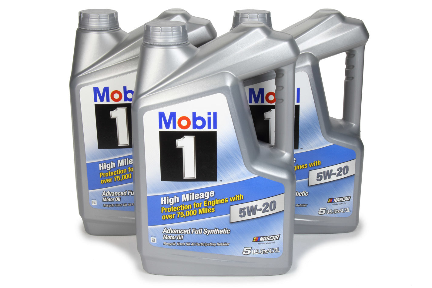 Mobil 1 5w20 High Mileage Oil Case 3x5 Qt Bottles MOB120768