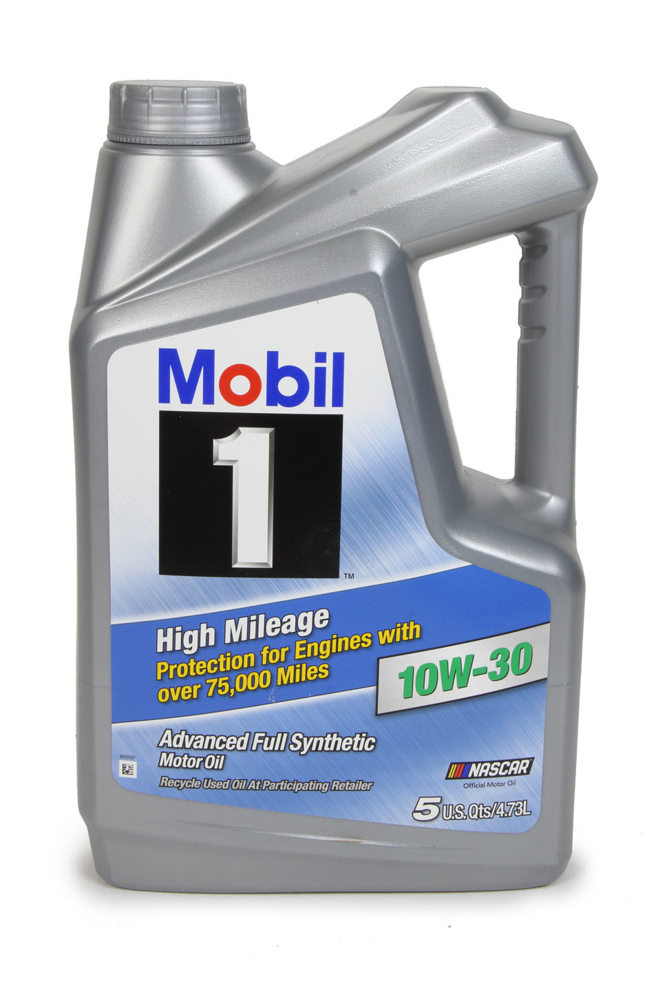 Mobil 1 10w30 High Mileage Oil 5 Qt Bottle MOB120770-1