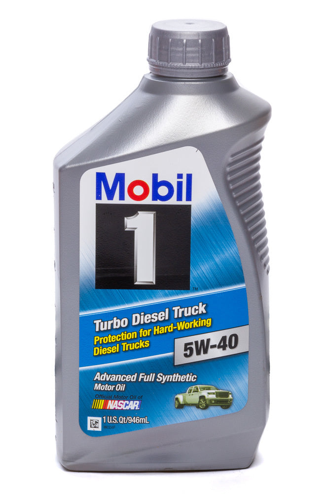 Mobil 1 5w40 Turbo Diesel Oil 1 Qt MOB122253-1