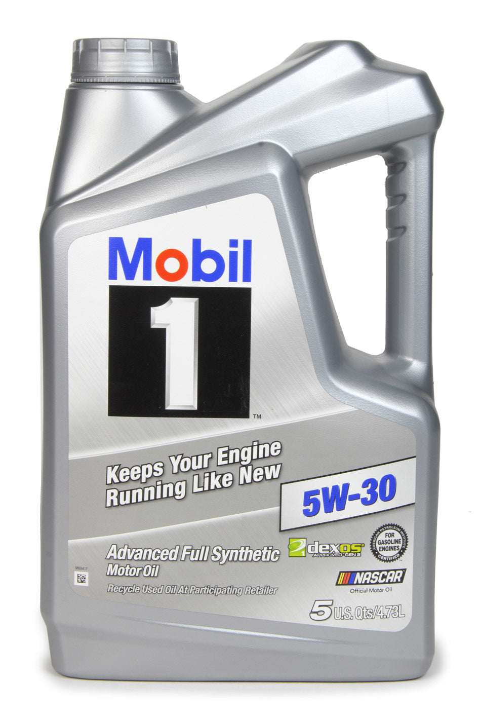 Mobil 1 5w30 Synthetic Oil 5 Qt. Bottle Dexos MOB124317-1