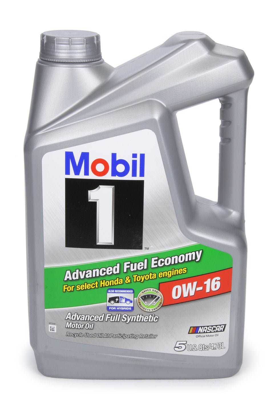 Mobil 1 Synthetic Oil 0w16 5 Quart Jug MOB124322-1