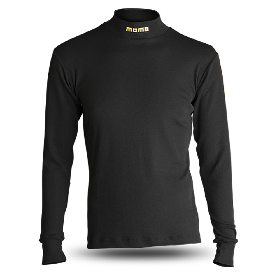 Momo Comfort Tech High Collar Shirt Black XXL MOMMNXHCCTBKXXL