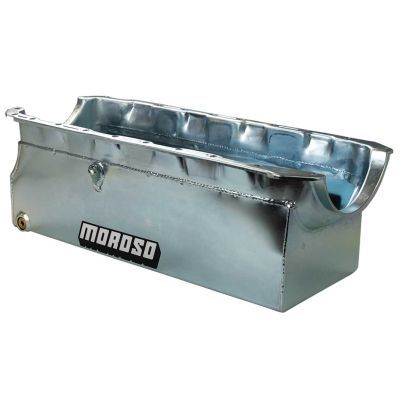 Moroso GM BBC Stroker Straight Box Sump Oil Pan 20025