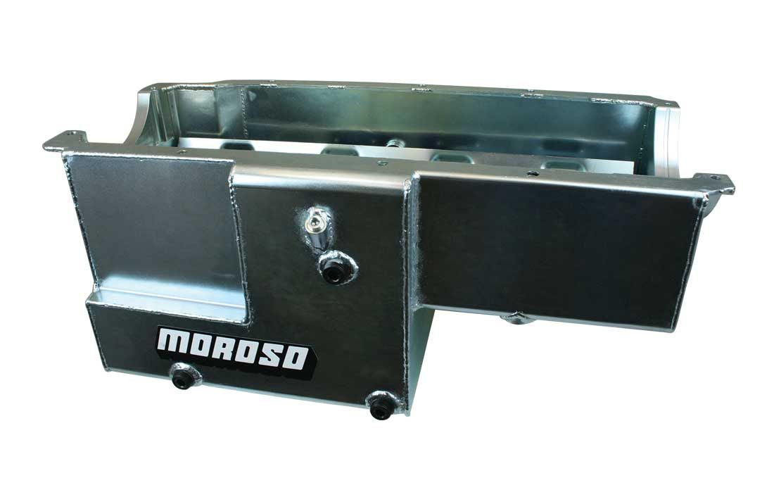 Moroso BBC Marine Full Fabricated 10in Deep Sump Oil Pan 20034