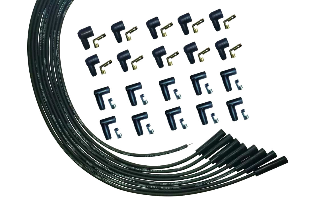 Moroso Universal V8 Str Plug Unsleeved HEI/Non-HEI Ultra Spark Plug Wire Set 51000