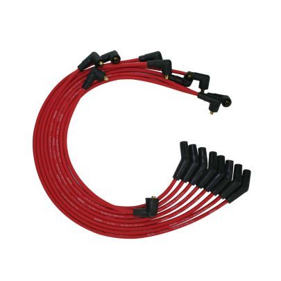 Moroso Ford 351C/390/429/460 Unsleeved Non-HEI 135 Ends Ultra Spark Plug Wire Set - Red 52075