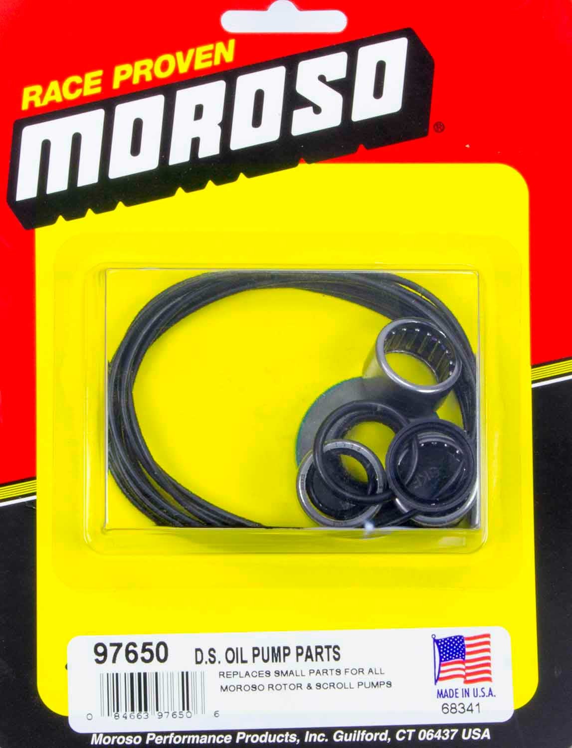 Moroso Small Parts Kit for Dry Sump Oil Pump (For 22500 / 22510 / 22650 / 22570 / 22572 / 22580) 97650