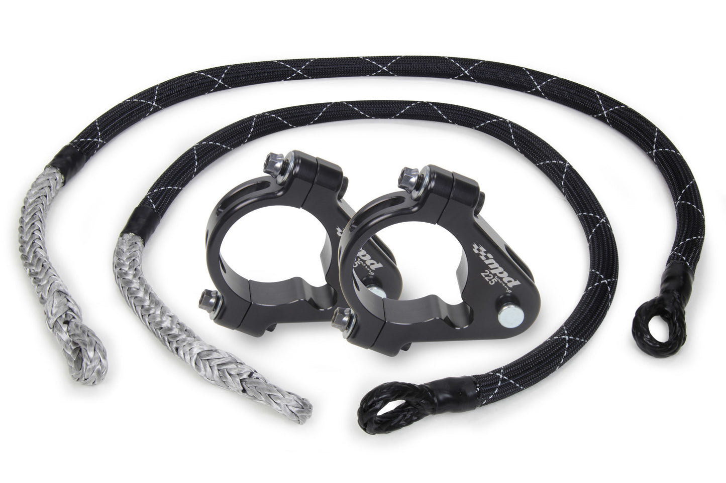 MPD Racing Axle Tether Pair With 2.25in Clamps MPD10502