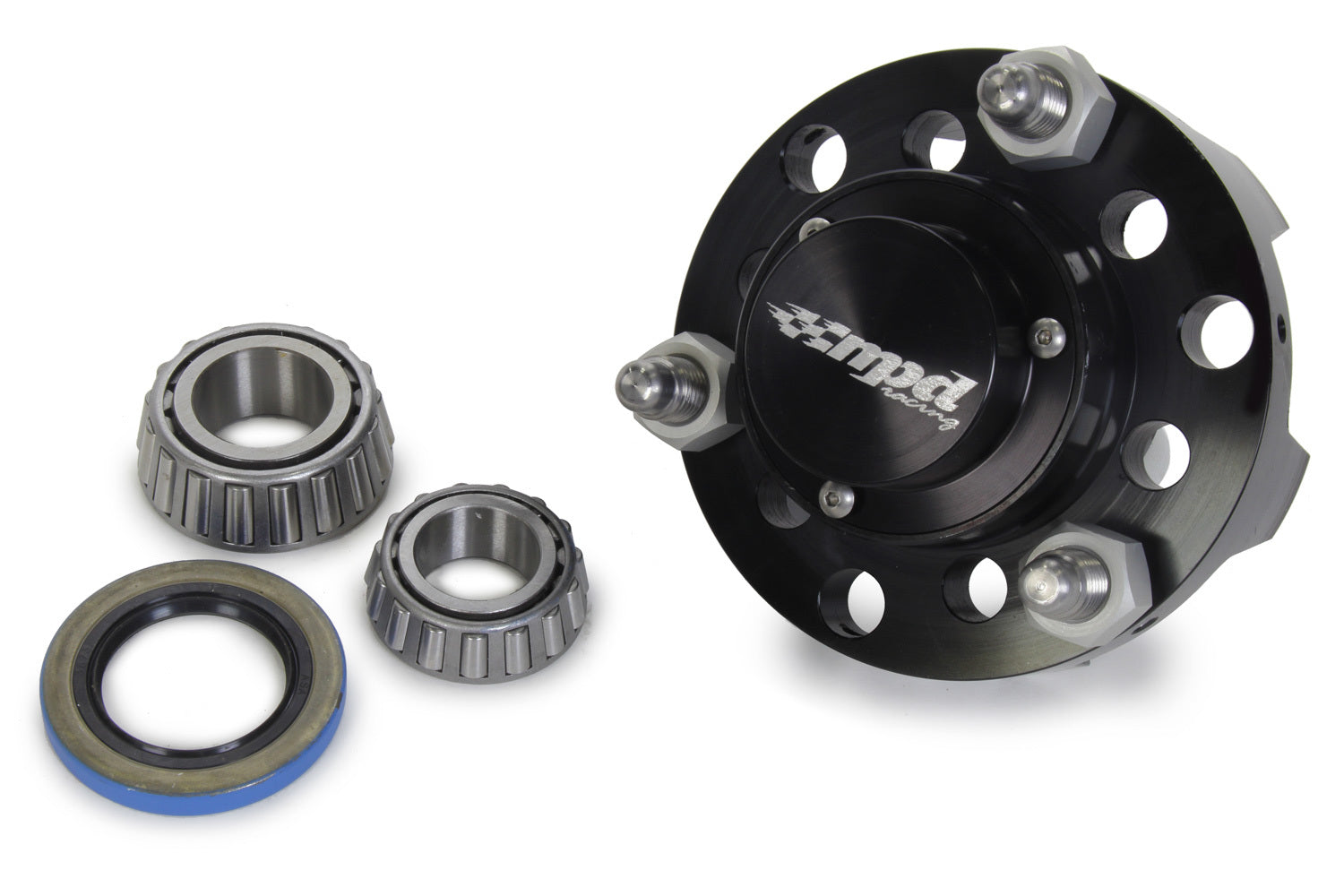 MPD Racing Six Pin Front Hub With Stepped Bearings MPD17000