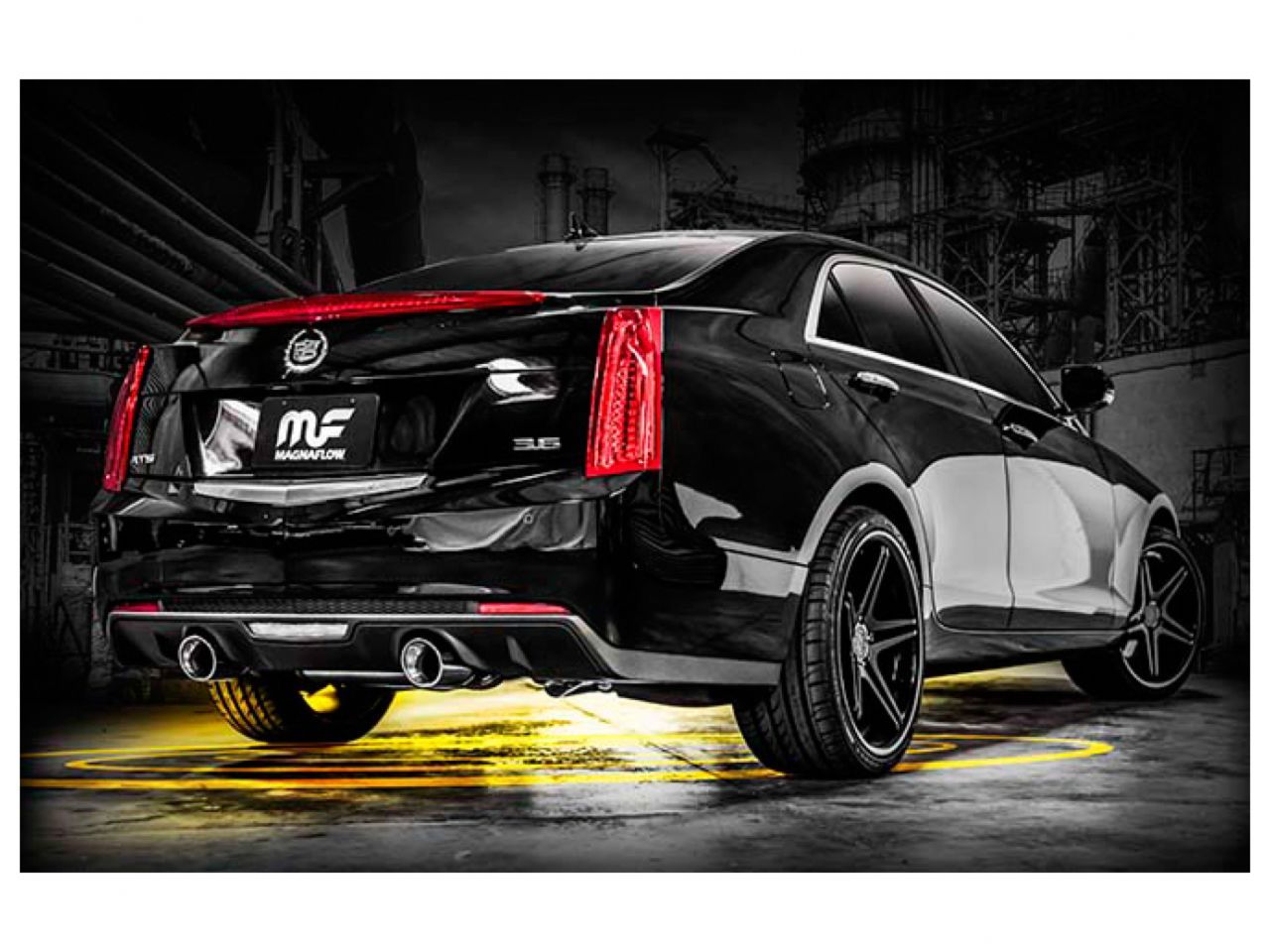 MagnaFlow Cadillac ATS Street Series Axle-Back Performance Exhaust System