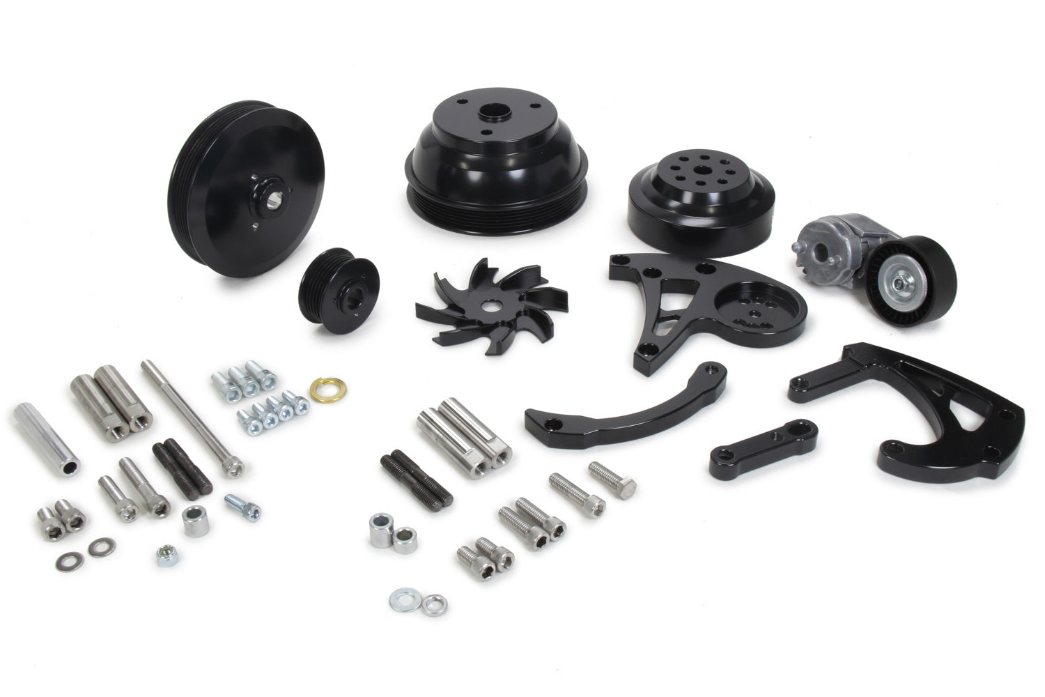 March Performance SBC LWP Pulley and Bracket Kit MPP25157-08