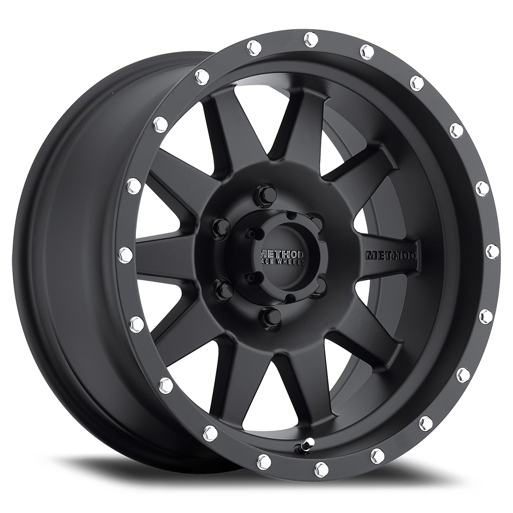 Method Race Wheels MR301 The Standard Wheel Matte Black 17x8.5 0 5x150