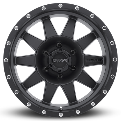 Method Race Wheels MR301 The Standard Wheel Matte Black 17x8.5 0 5x150