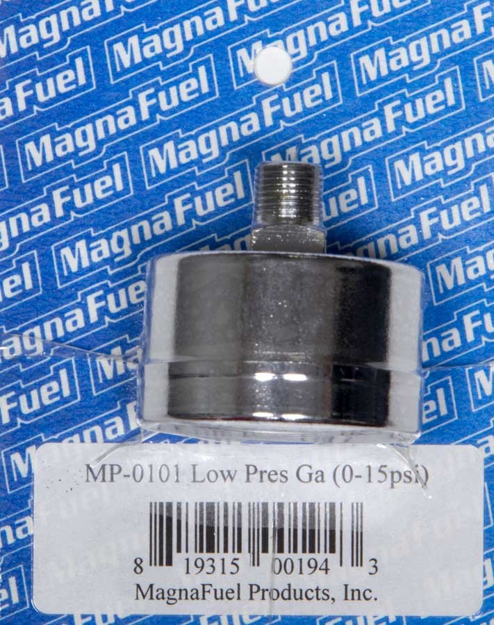 Magnafuel/Magnaflow Fuel Systems Low Pressure Fuel Gauge 0-15psi MRFMP-0101