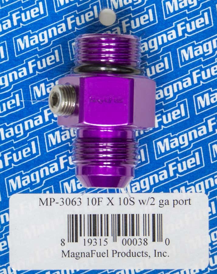 Magnafuel/Magnaflow Fuel Systems #10 Male Port to #10 Adapter Fitting MRFMP-3063