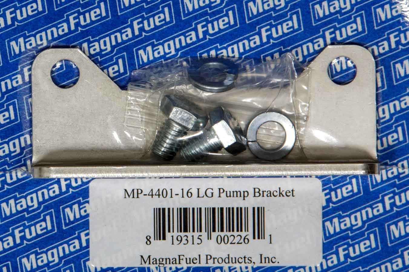 Magnafuel/Magnaflow Fuel Systems Std. Mounting Bracket - Fuel Pump Clear Zinc MRFMP-4401-16