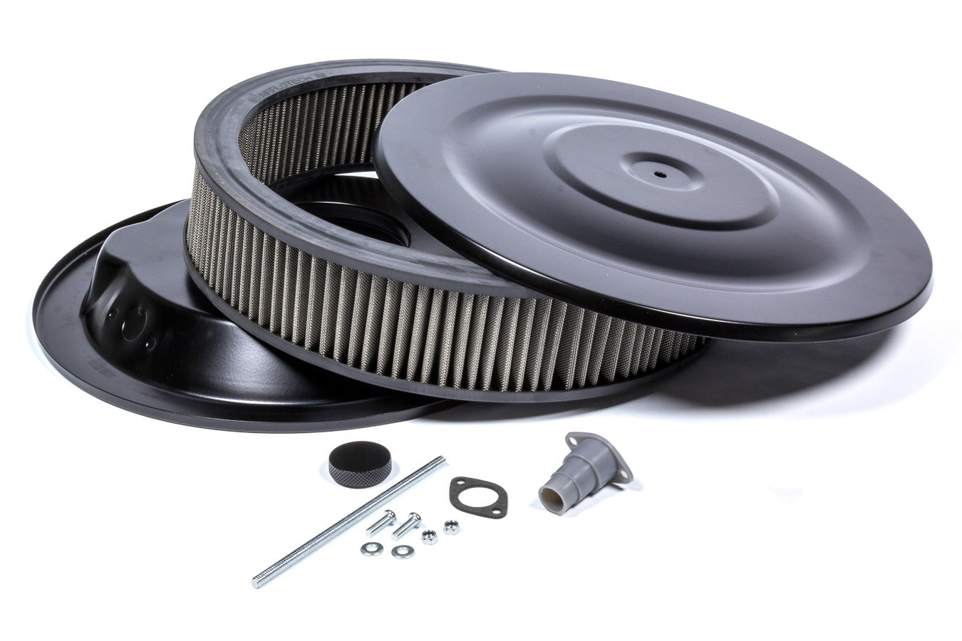 MR Gasket Easy Flow Air Cleaner 14 x 3 Flat Black MRG1412G