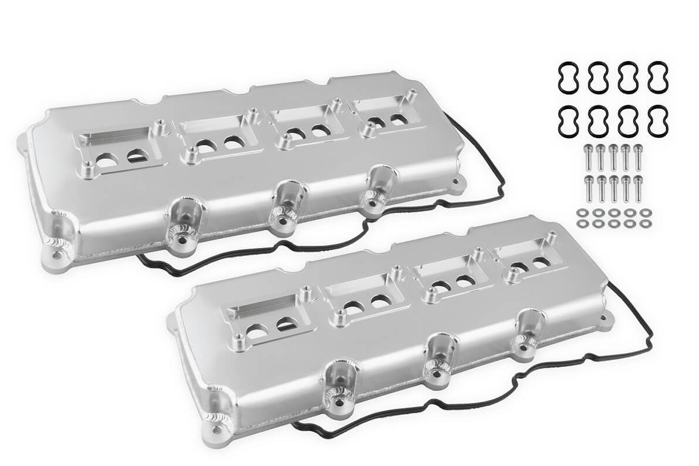MR Gasket Fab Alm Valve Cover Set Mopar Gen III Hemi MRG68501G