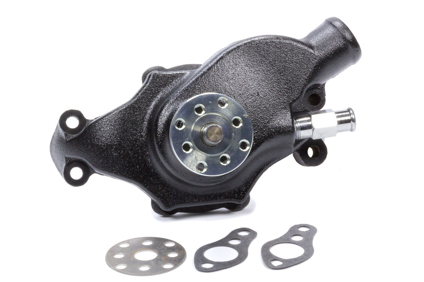 MR Gasket SBC Short Water Pump Iron w/Black Finish MRG7011BG