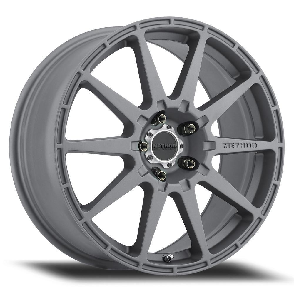 Method Race Wheels MR501 RALLY Wheel Titanium 17x8 +42 5x4.5