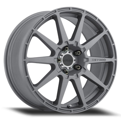 Method Race Wheels MR501 RALLY Wheel Titanium 17x8 +42 5x4.5