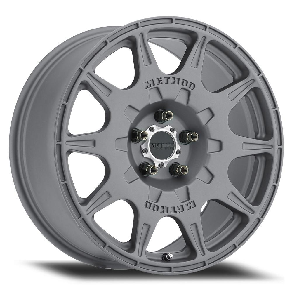 Method Race Wheels MR502 RALLY Wheel Titanium 17x8 +38 5x100