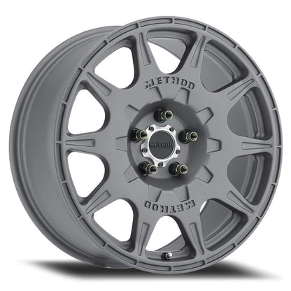 Method Race Wheels MR502 RALLY Wheel Titanium 17x8 +38 5x100
