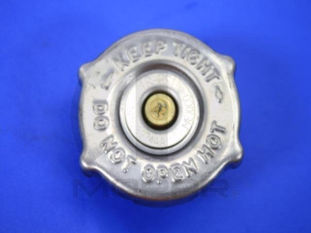 Mopar Radiator Cap  top view frsport 52028974AA