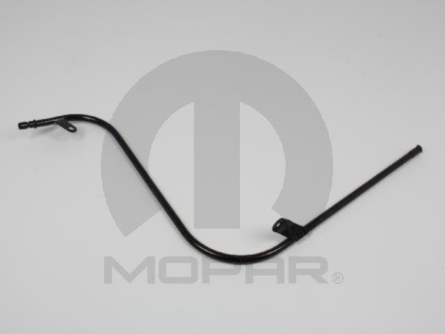 Mopar Engine Oil Dipstick Tube  top view frsport 53021322AB