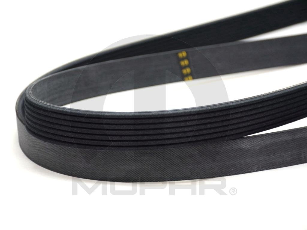 Mopar Accessory Drive Belt  top view frsport 53032805AB