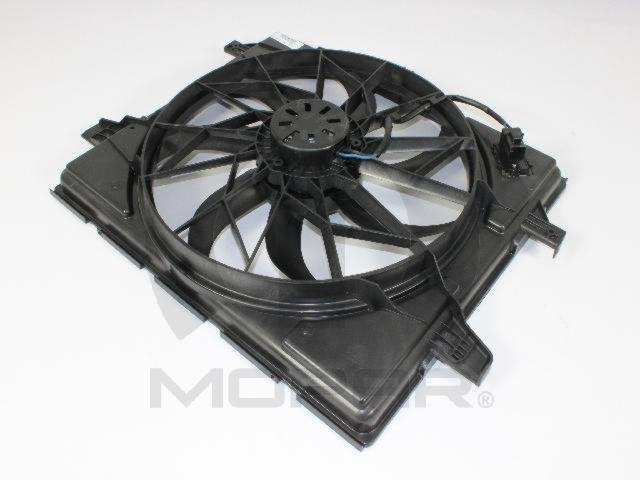 Mopar Engine Cooling Fan Assembly  top view frsport 55037992AD