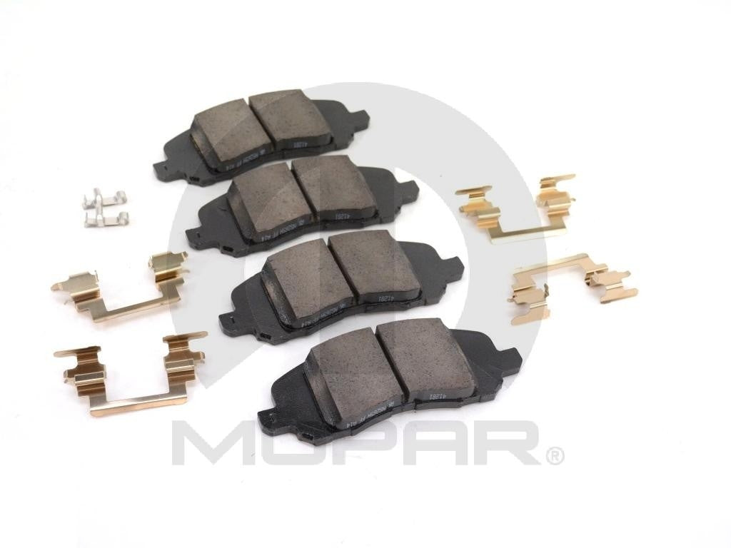 mopar disc brake pad set  frsport 68020494ab