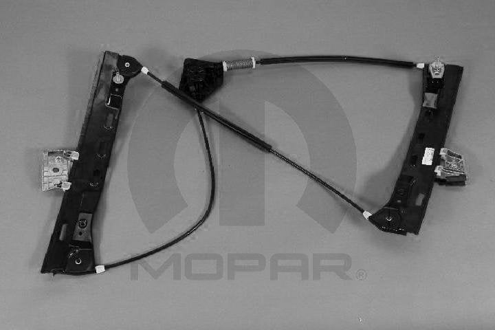 Mopar Window Regulator  top view frsport 68027864AB