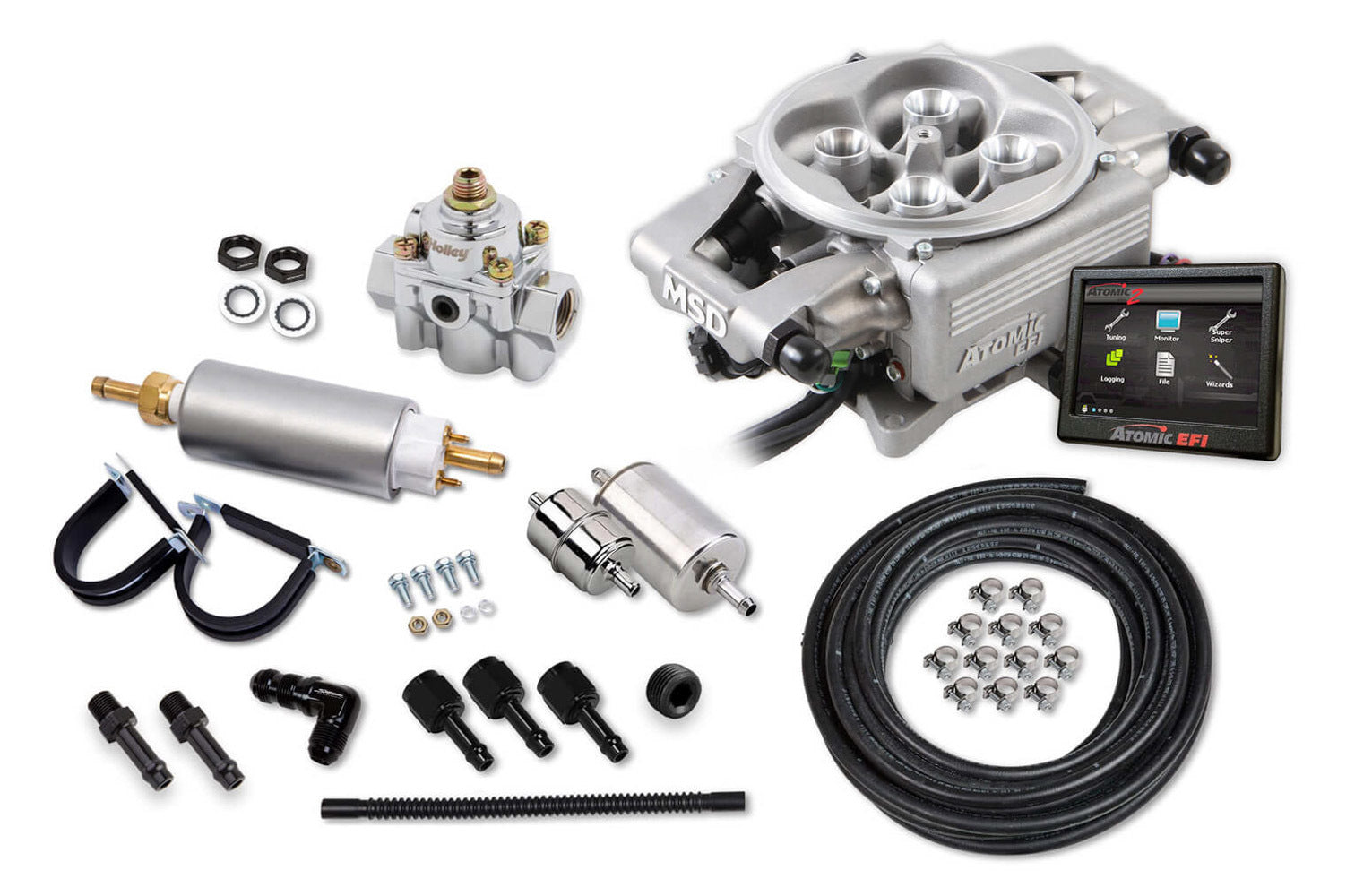 MSD Atomic 2 EFI Master Kit Natural Finish MSD2900-2