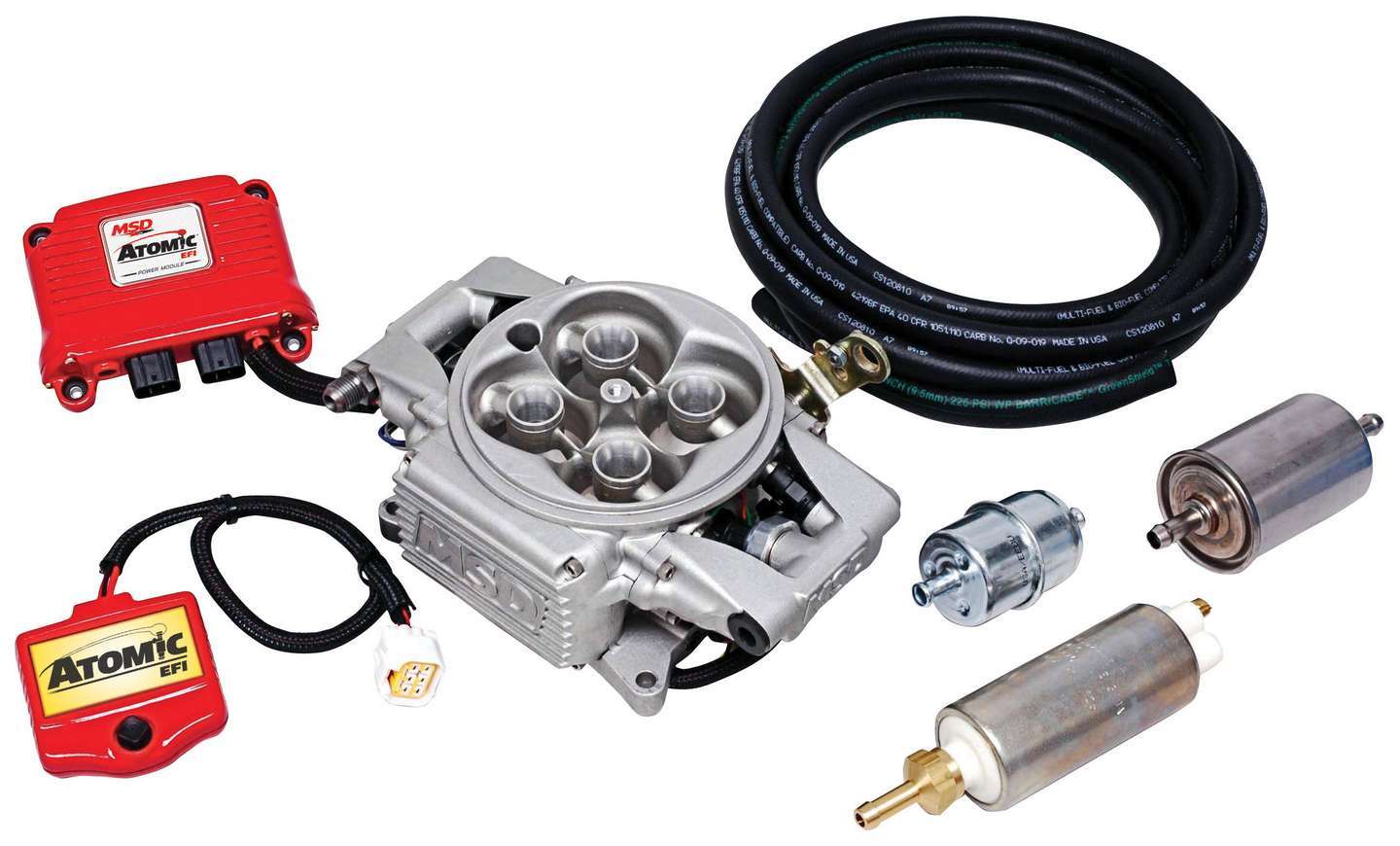 MSD Atomic EFI Master Kit w/Fuel Pump MSD2900